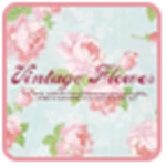 Logo of Vintage flower Go Launcher EX android Application 